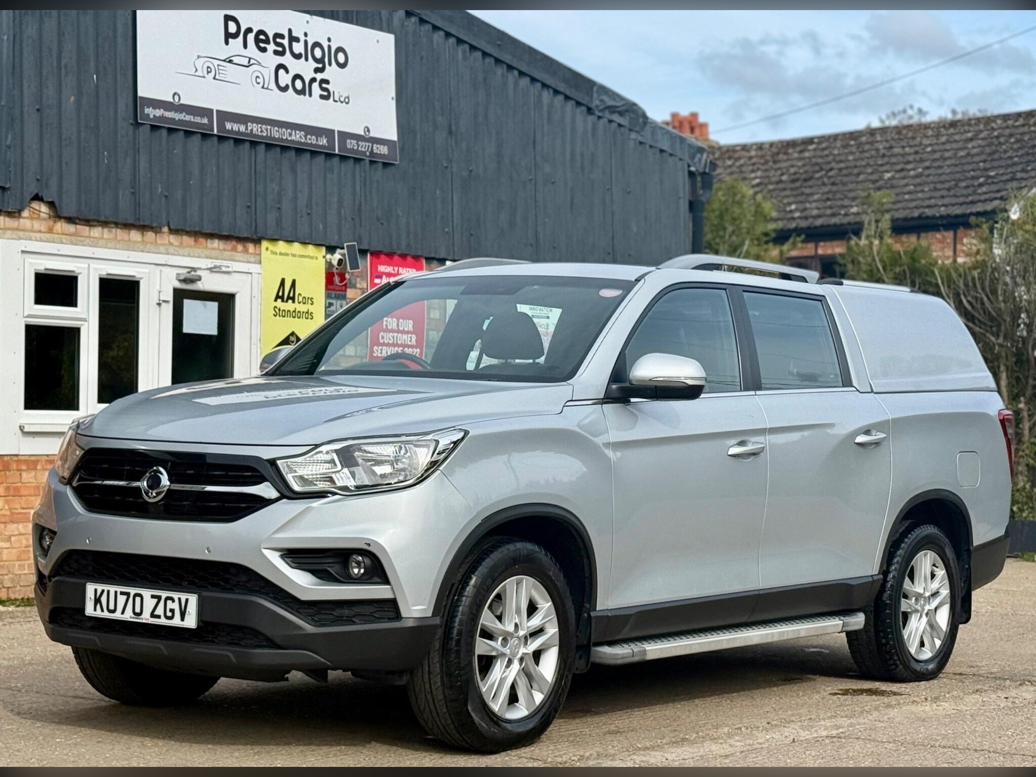 SSANGYONG MUSSO 2.2D SARACEN AUTO 4WD EURO 6 4DR MAKE SSANGYONG MODEL MUSSO BODY...